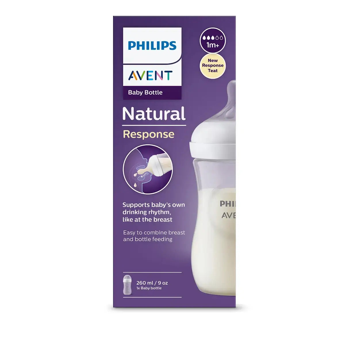AVENT Natural Response בקבוק אוונט 260 מ"ל
