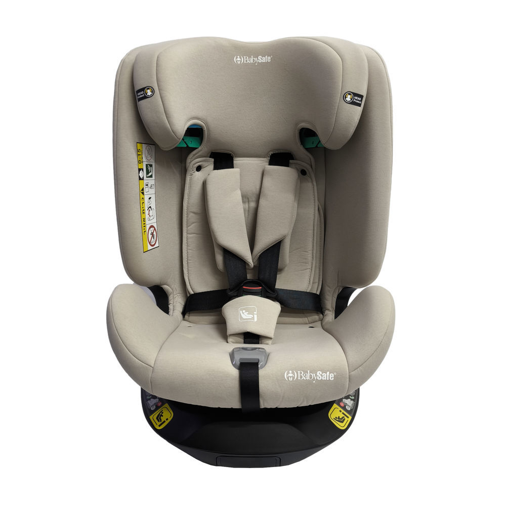 מושב לרכב מסתובב I SIZE דגם Babysafe ORBIT 360