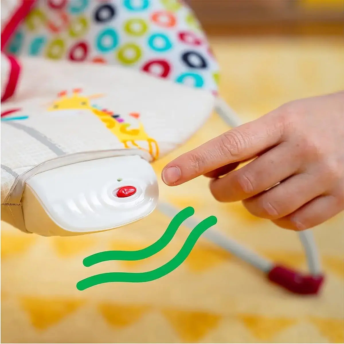טרמפולינה לתינוק רוטטת חיות מסתובבות Baby einstein