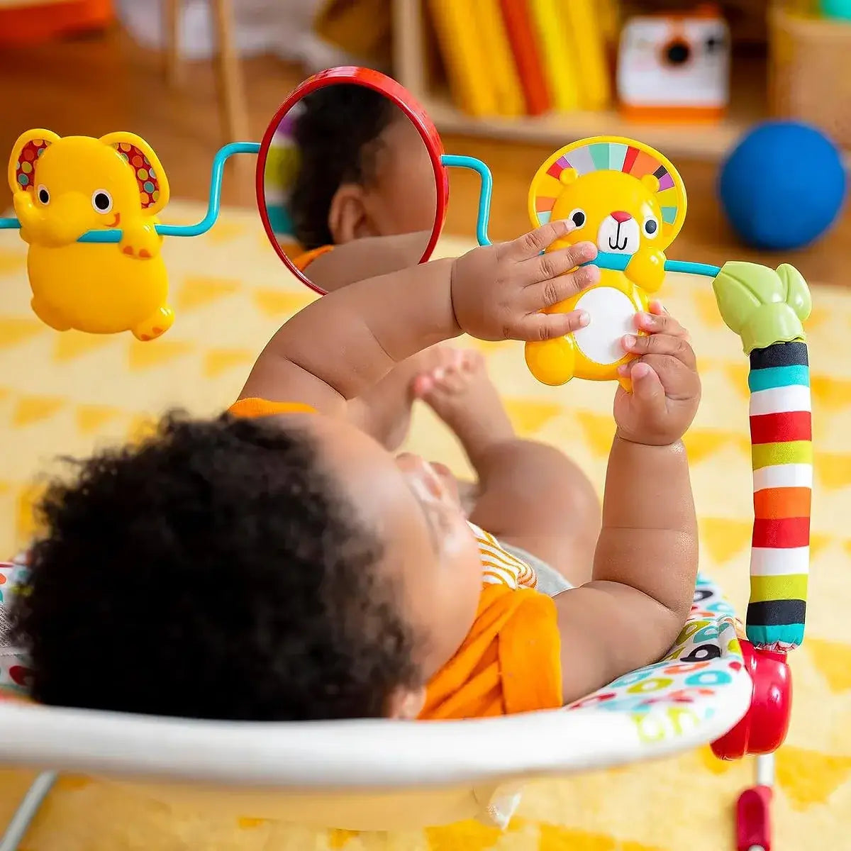 טרמפולינה לתינוק רוטטת חיות מסתובבות Baby einstein