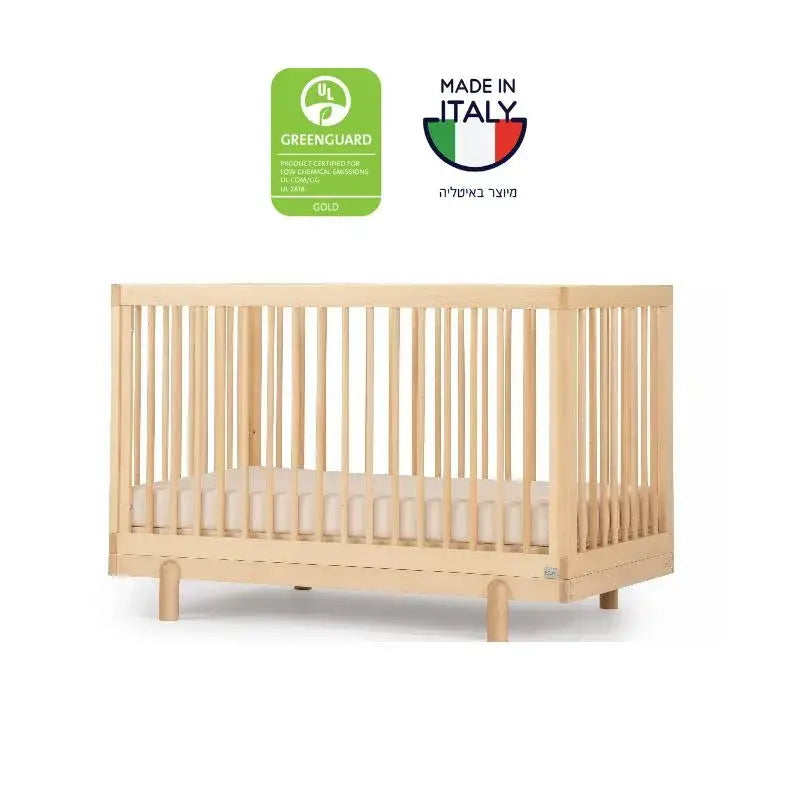 מיטת תינוק רוז 4 ב-1 - הופכת למיטת מעבר