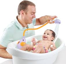מקלחון פיל לאמבטיה סגול