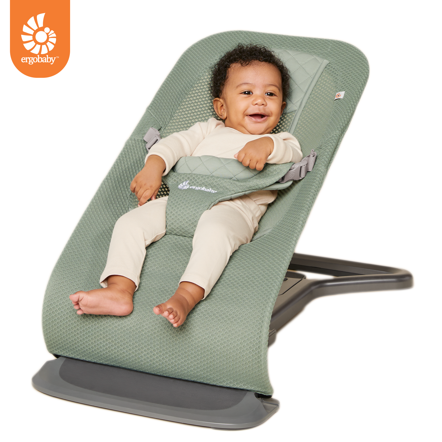 טרמפולינה ergobaby Evolve Bouncer - 3 מצבי גובה