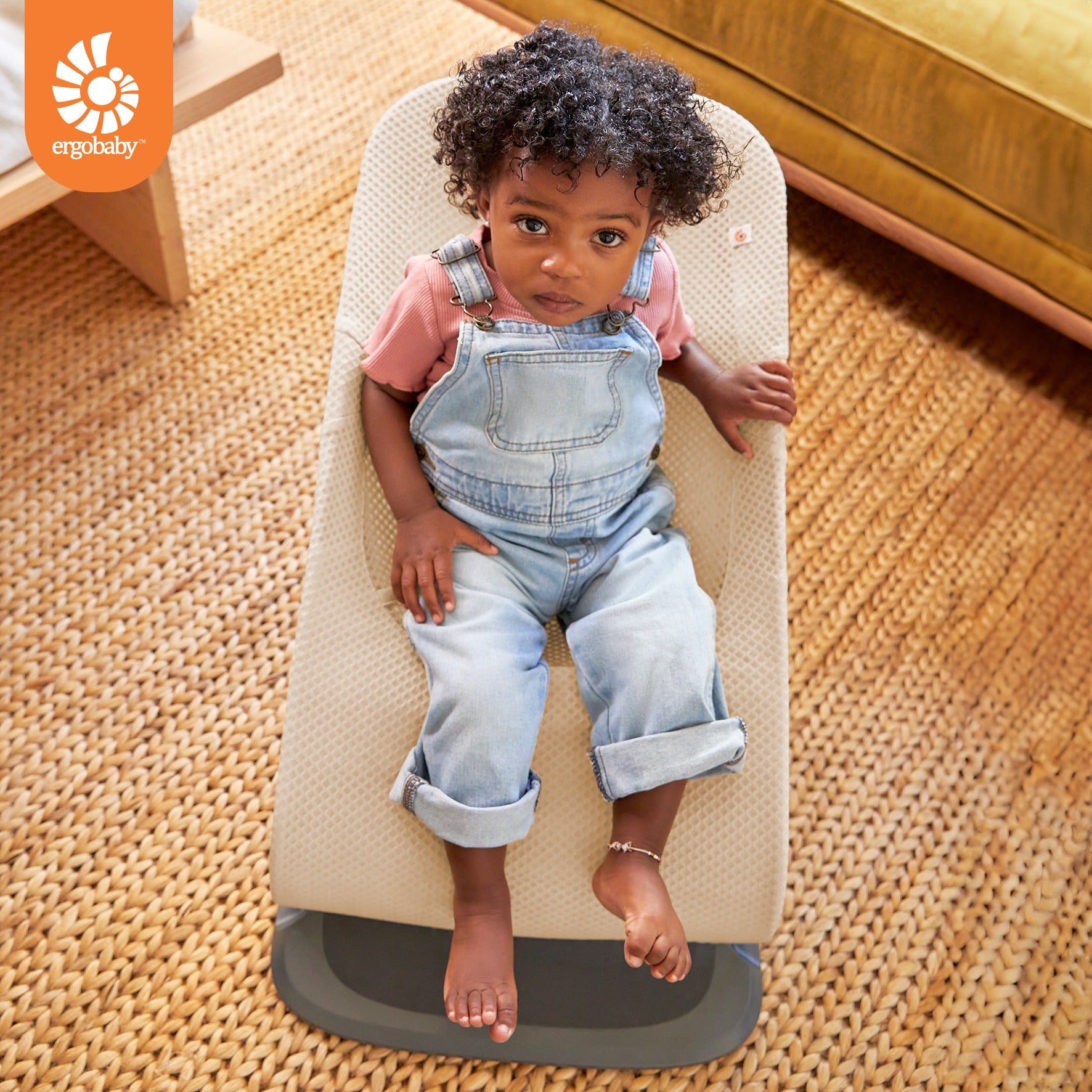 טרמפולינה ergobaby Evolve Bouncer - 3 מצבי גובה