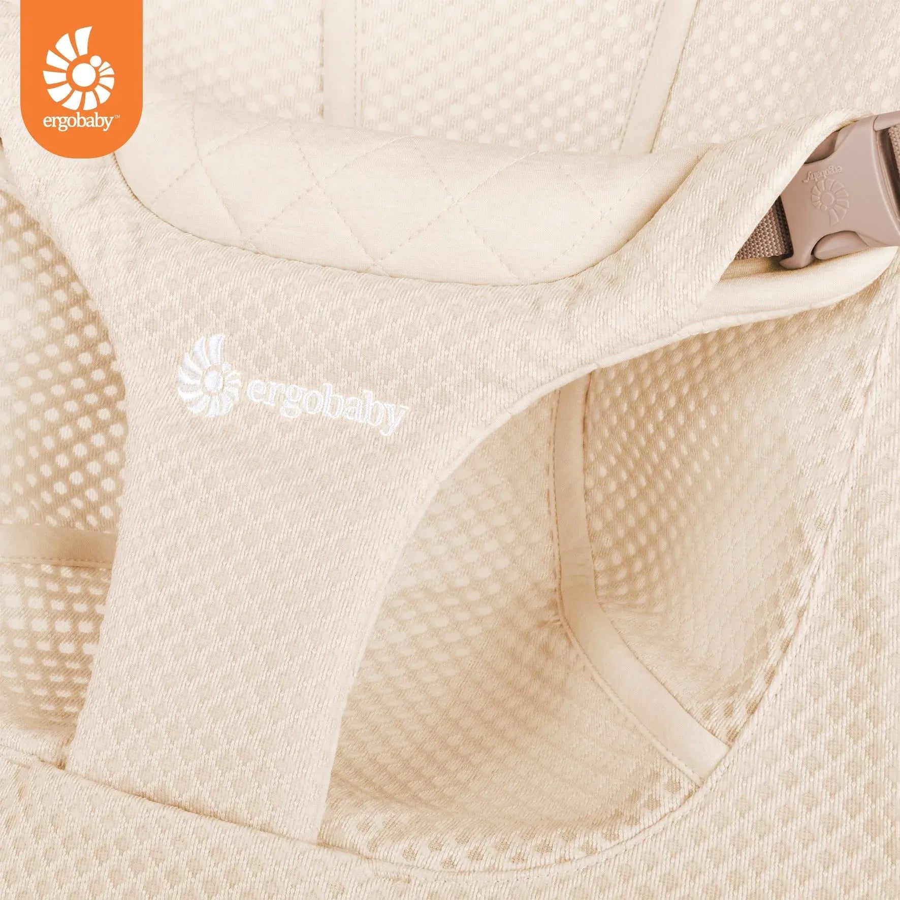 טרמפולינה לתינוק דגם Evolve 3 in 1 Mesh מבית Ergobaby - צבע אפור בהיר