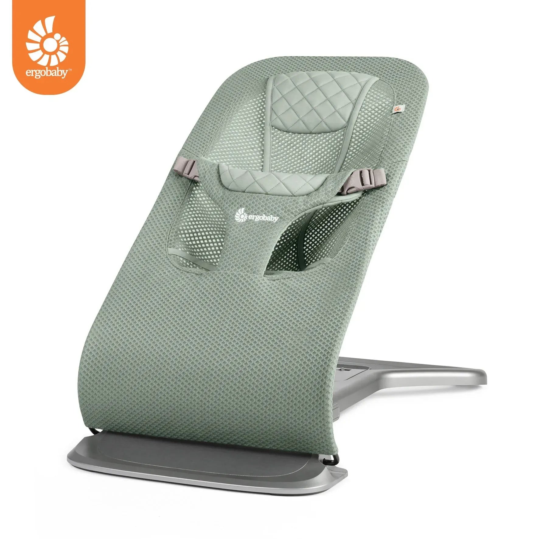 טרמפולינה לתינוק דגם Evolve 3 in 1 Mesh מבית Ergobaby - צבע אפור בהיר