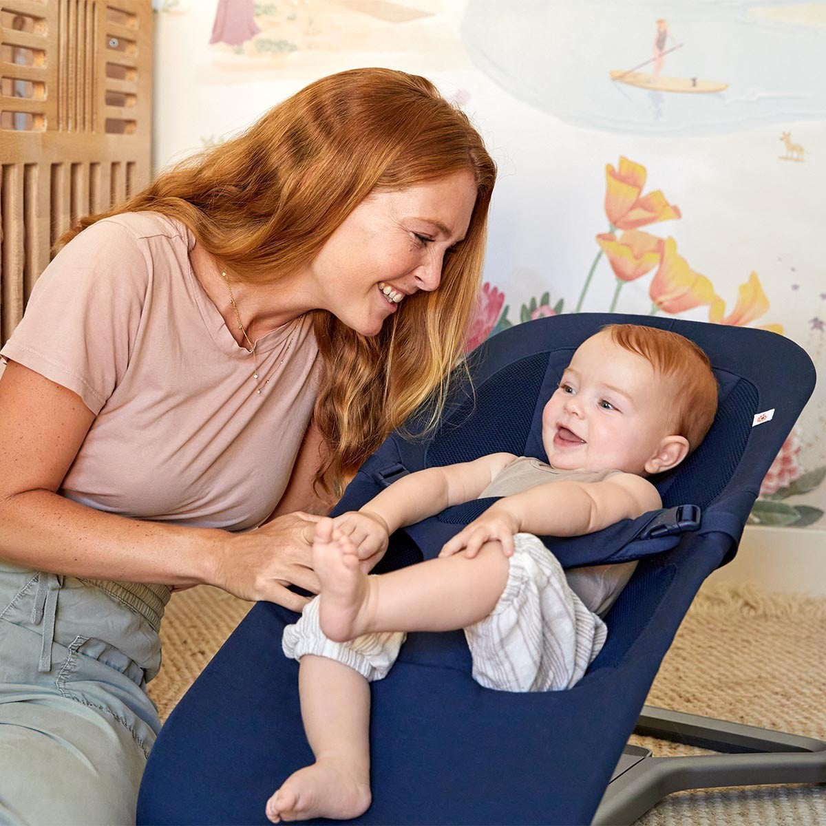 טרמפולינה ergobaby Evolve Bouncer - 3 מצבי גובה