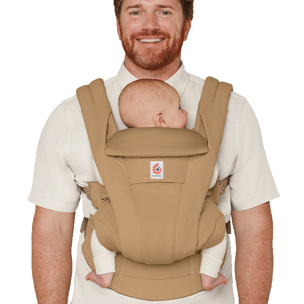 מנשא ergobaby Omni Deluxe כותנה - רצועות מרופדות במיוחד