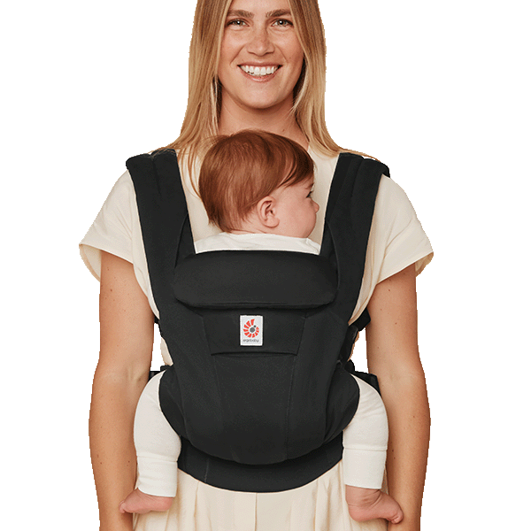 מנשא ergobaby Omni Deluxe כותנה - רצועות מרופדות במיוחד