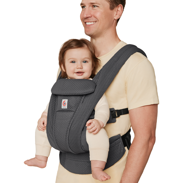 מנשא ergobaby Omni Deluxe רשת - רצועות מרופדות במיוחד