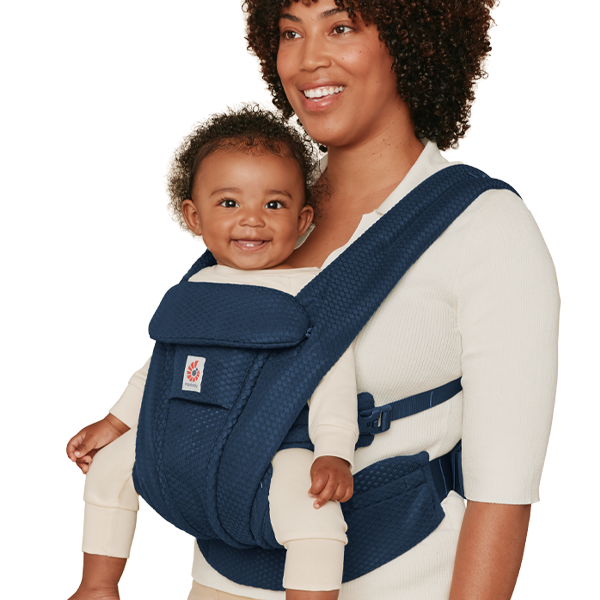 מנשא ergobaby Omni Deluxe רשת - רצועות מרופדות במיוחד