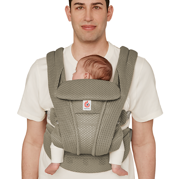 מנשא ergobaby Omni Deluxe רשת - רצועות מרופדות במיוחד