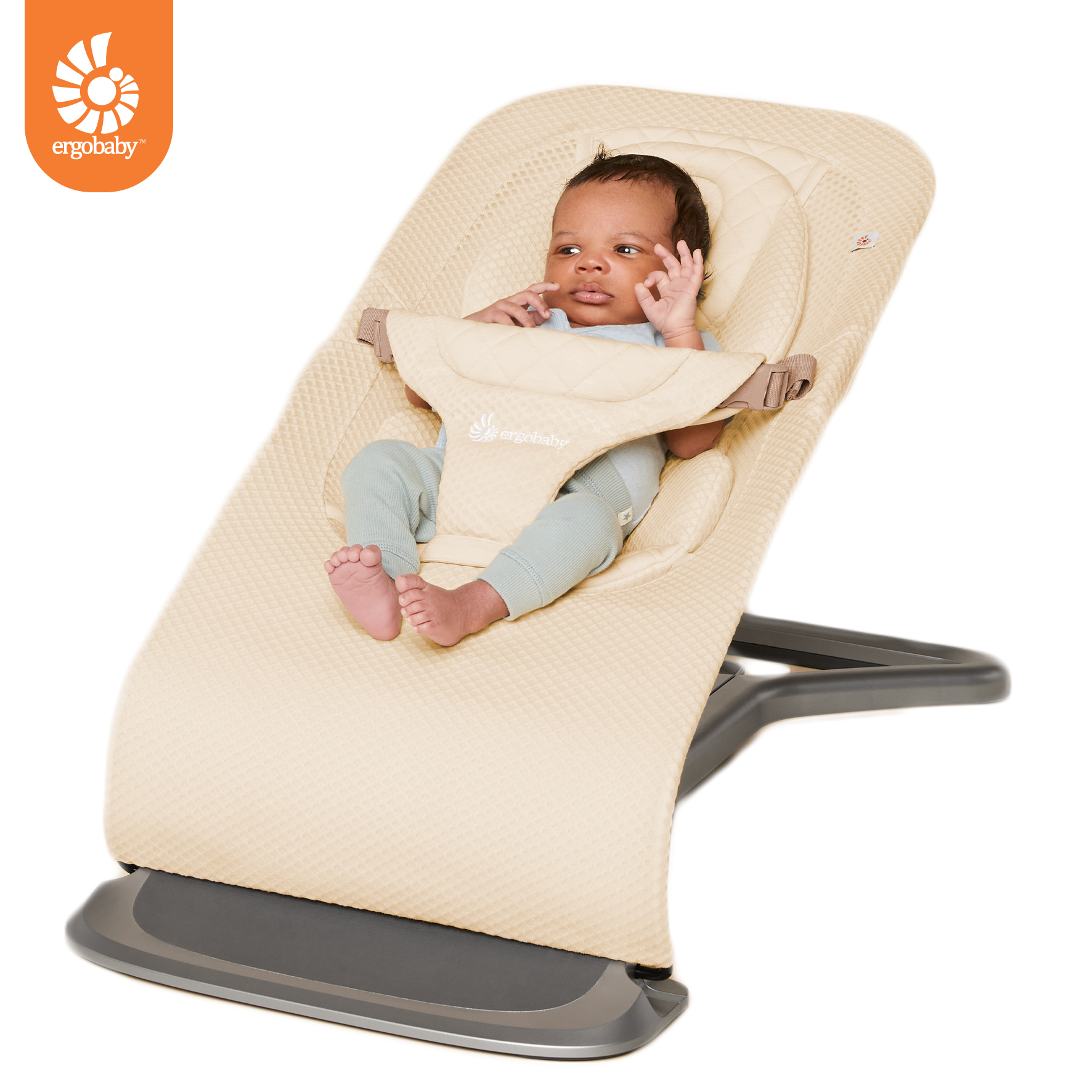 טרמפולינה ergobaby Evolve Bouncer - 3 מצבי גובה