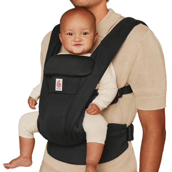 מנשא ergobaby Omni Deluxe כותנה - רצועות מרופדות במיוחד
