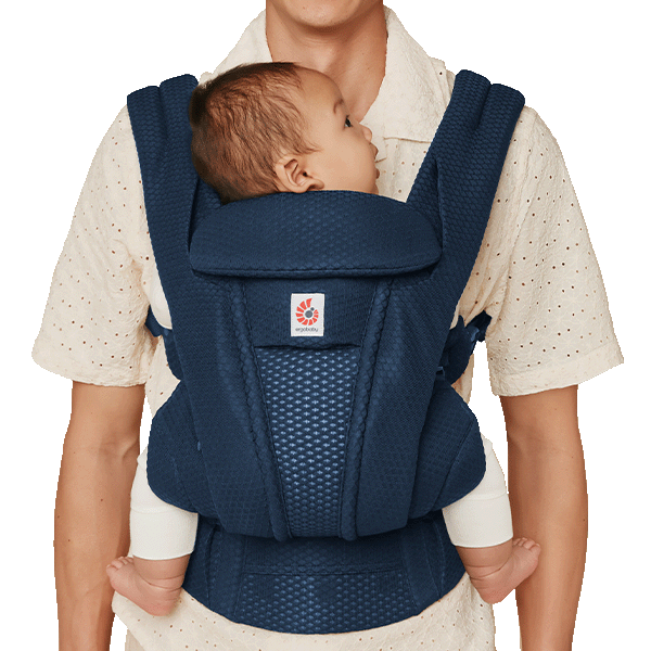 מנשא ergobaby Omni Deluxe רשת - רצועות מרופדות במיוחד