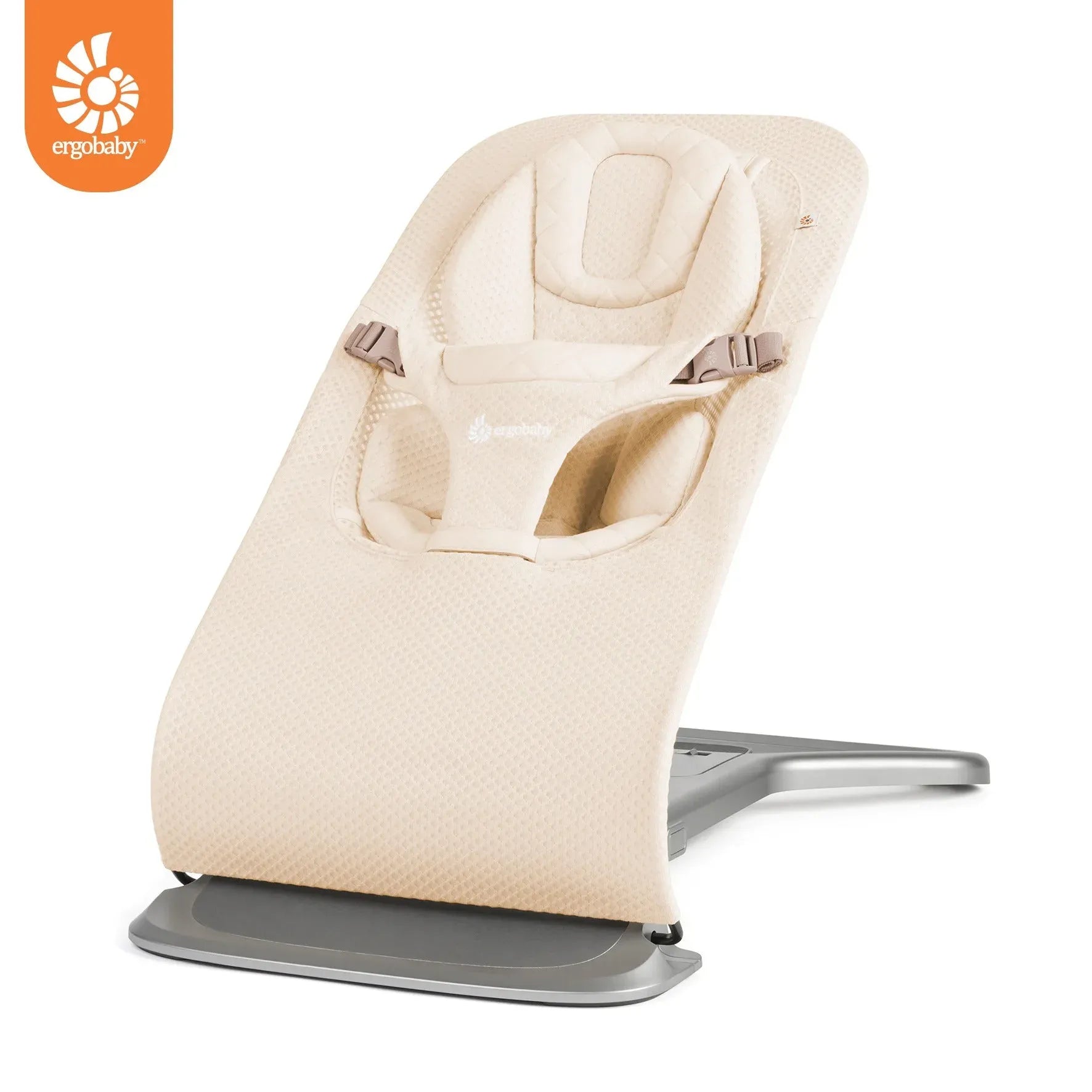 טרמפולינה לתינוק דגם Evolve 3 in 1 Mesh מבית Ergobaby - צבע אפור בהיר