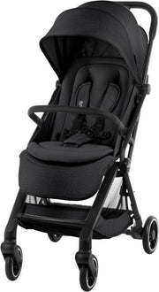טיולון קומפקטי קיפול ביד אחת Britax Flylite - צבע שחור