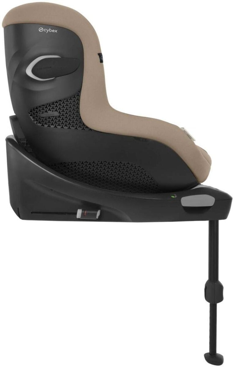כיסא בטיחות ובסיס קבוע לרכב Cybex Sirona Gi i-Size - צבע בז'