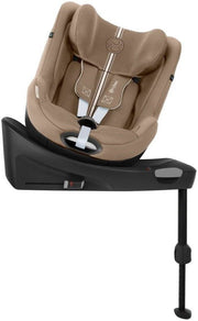 כיסא בטיחות ובסיס קבוע לרכב Cybex Sirona Gi i-Size - צבע בז'