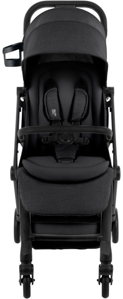 טיולון קומפקטי קיפול ביד אחת Britax Flylite - צבע שחור