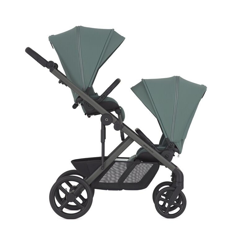 עגלת תאומים Anex Modu - ירוק + 2 טיולונים + 2 עריסות