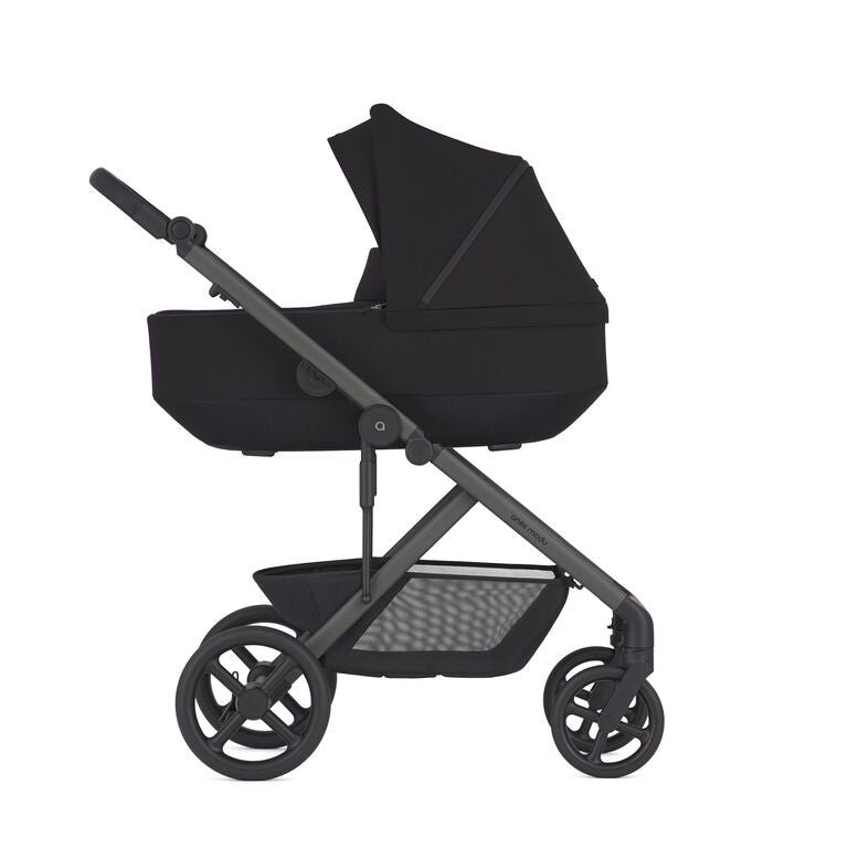 עגלת תאומים Anex Modu - שחור + 2 טיולונים + 2 עריסות
