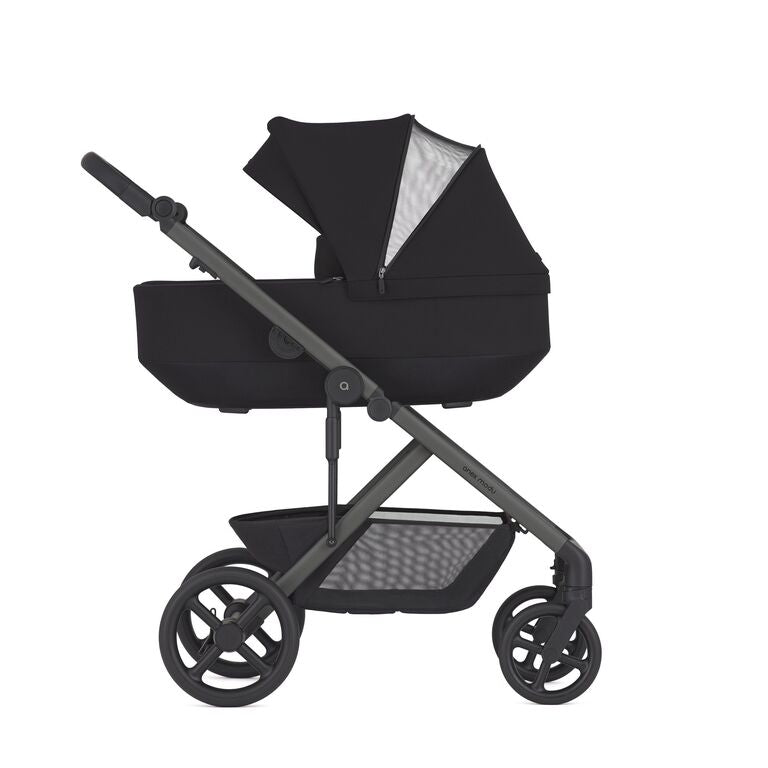 עגלת תאומים Anex Modu - שחור + 2 טיולונים + 2 עריסות
