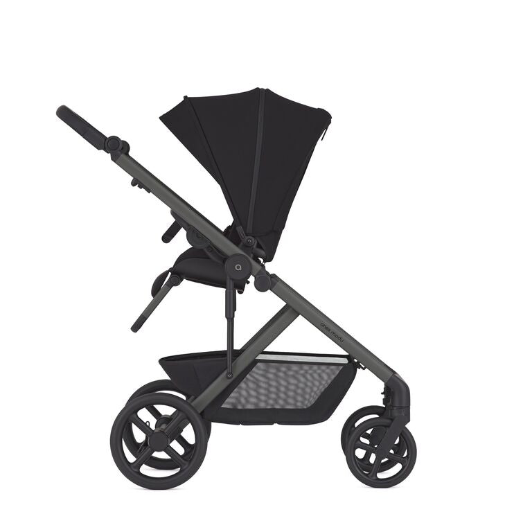 עגלת תאומים Anex Modu - שחור + 2 טיולונים + 2 עריסות
