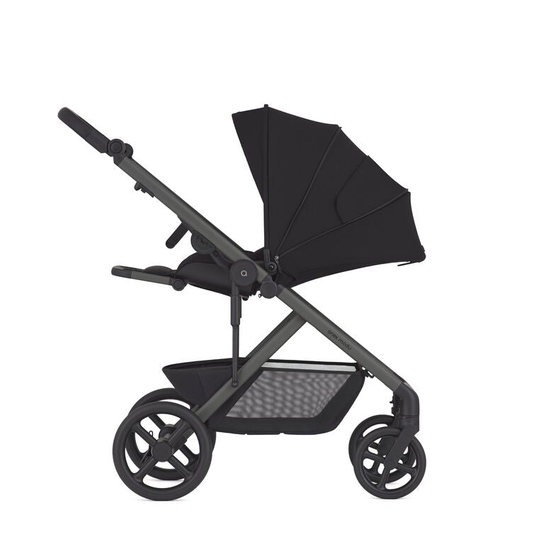 עגלת תאומים Anex Modu - שחור + 2 טיולונים + 2 עריסות