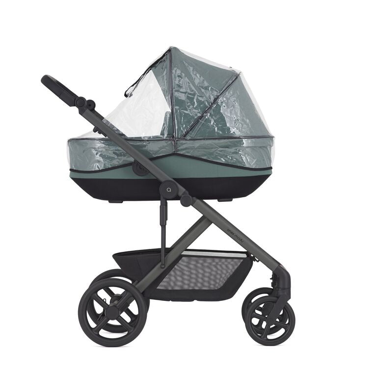 עגלת תאומים Anex Modu - ירוק + 2 טיולונים + 2 עריסות