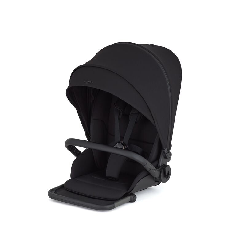 עגלת תאומים Anex Modu - שחור + 2 טיולונים + 2 עריסות