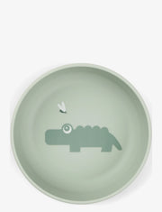 קערת אוכל Foodie  תנין בצבע ירוק Done by Deer