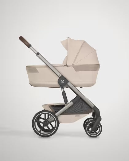 טען וידאו: עגלה משולבת- בז' כולל עריסה Balios 6 S TPE+Fold CC B Almond Beige