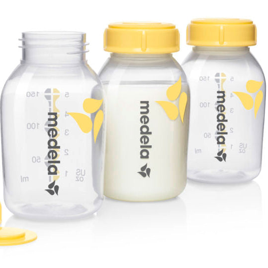 Medela 3 בקבוקים לחלב אם