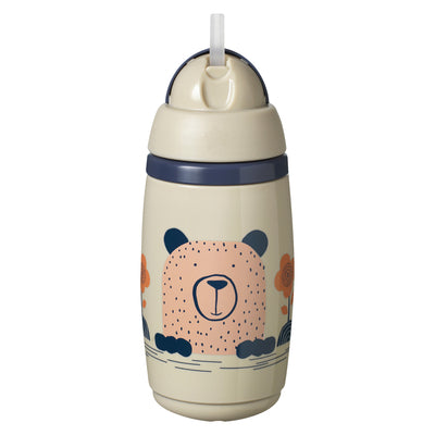 כוס מבודדת עם קשית 266 מ״ל אופוויט 12+ חודשים Tommee Tippee